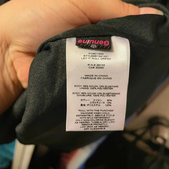 VOLCOM LET IT ROLL POLKA DOT DRESS - Picture 5 of 5